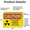 Signmission Radiation & Laser Sign, 3.5 in H x 5 in W, Vinyl Decal, Rectangle OS-2PACK-CR-D-35-L-10211 - alternate 6